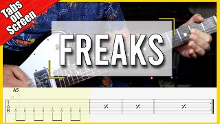 Learn how to play Freaks by Surf Curse on Guitar [upl. by Gatias]