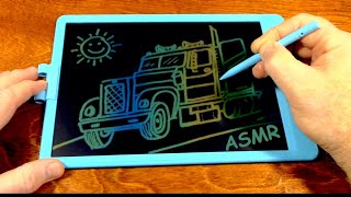 Playing with an eWriting Board ASMR [upl. by Ahsinotna]