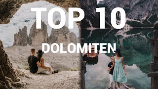 TOP 10 ORTE DOLOMITEN Südtirol die man gesehen haben sollte ∙ Reisetipps amp Sehenswürdigkeiten [upl. by Aisatana]