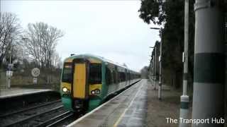 Trains at Earlswood Surrey [upl. by Ginsburg]