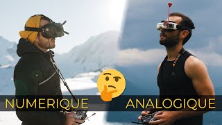 ANALOGIQUE ou NUMÉRIQUE  🤔 Le grand débat du drone FPV [upl. by Fornof690]