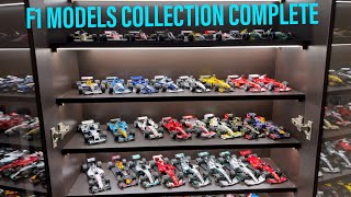 Formula 1 models 124 scale collection sorted by years 2024 update [upl. by Brewster]