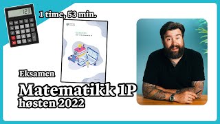 Matematikk 1Peksamen Høsten 2022 [upl. by Babita]