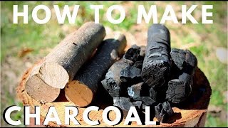 How To Make Charcoal Briquettes  At Home [upl. by Peggi821]