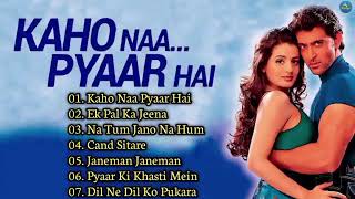 Kaho Naa Pyaar Hai Movie All Songs Hrithik Roshan amp Amisha Patelmusical worldMUSICAL WORLD [upl. by Khanna]