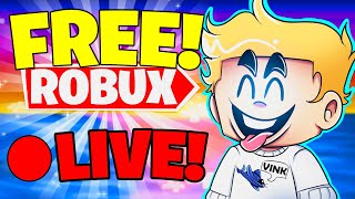 🔴 GIVING 100000 ROBUX TO EVERY VIEWER ROBUX GIVEAWAY LIVE FREE ROBUX [upl. by Let159]