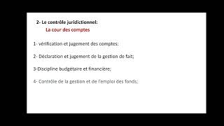 Finances publiques 8 le contrôle budgétaire le contrôle administratifjuridictionnelpolitique [upl. by Ahsekram938]