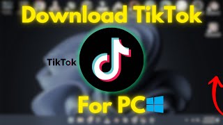 How to Download and Install TikTok in Laptop or PC [upl. by Atisor913]