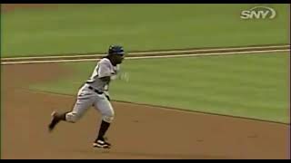 NYMLA Lastings Milledge hits a two out triple to make it 40 [upl. by Bard698]