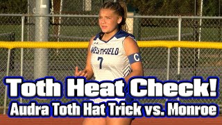 Westfield 4 Monroe 0  HS Girls Soccer  Audra Toth Hat Trick [upl. by Francesco]