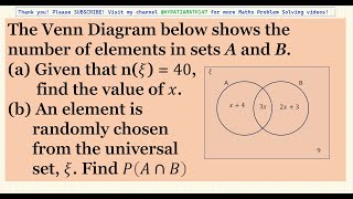 Sets and Venn Diagrams  Probability  GCSE Maths  IGCSE  KS4 Maths  Practise Questions for GCSE [upl. by Novets]