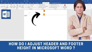 How do I adjust Header and Footer height in Microsoft Word  adjust Header and Footer margin word [upl. by Lenwood]