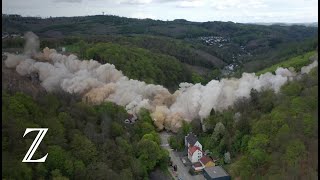 A45Brücke AutobahnTalbrücke in NRW erfolgreich gesprengt [upl. by Dixon44]