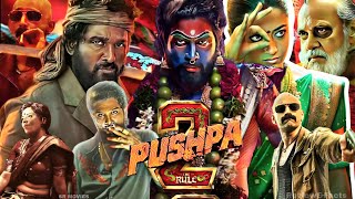 Pushpa 2 The Rule2024  Allu ArjunRashmika MandannaFahadh FaasilFull Movie ReviewampFacts [upl. by Llewxam607]