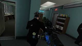 Payday 2 VR  First time playing RAW [upl. by Nanor]