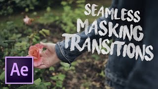 SEAMLESS MASKING TRANSITION EFFECT  After Effects Tutorial [upl. by Eldrida]