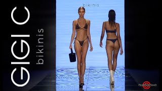 GIGI C Resort 2019 Swimwear Collection Runway Bikini  MiamiSwim PARAISO Fashion Fair  EXCLUSIVE [upl. by Cort]