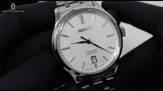 SEIKO PRESAGE quotZEN GARDENquot SNOWFLAKE SRPD39J1 [upl. by Ynattyrb]