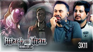 Our First Anime  Attack On Titan 3x11 quotBystanderquot Reaction  SUBBED [upl. by Oderf305]