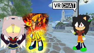 NOT HIM AGAIN Sailor Peace and Dimensional Alex vs Vortex at Apotos  VRChat [upl. by Krilov]