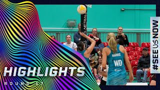 Round 17 Highlights Saracens Mavericks vs Surrey Storm [upl. by Ellerrehc]