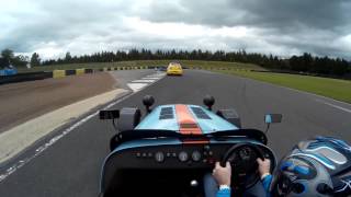 Caterham 16 K Roadsport Croft Circuit 140617 [upl. by Atena]