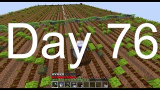 100 minecraft days Farming Melons  6800000 PB [upl. by Filippa]