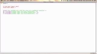 basics of python  how to solve quadratic equations and find their roots [upl. by Roscoe]