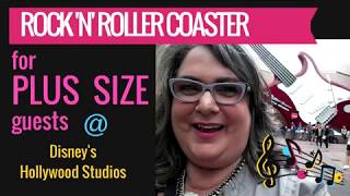 Rock N Roller Coaster For Plus Size Guests at Disneys Hollywood Studios  2018 [upl. by Aytida]