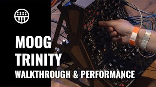 Moog Talking About Their Trinity feat Subharmonicon Mother32 amp DFAM  Thomann [upl. by Winni205]