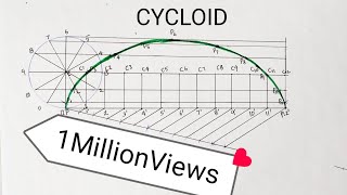 Cycloid Engineering Drawing [upl. by Oleic]