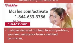 McAfee Retail Card  1 844 633 3786 mcafeecomactivate [upl. by Noremmac]