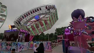 Jamie Raywoods Round up Offride Pov  Farrars Funfair Sheffield Firth Park 15082024 [upl. by Ninaj]