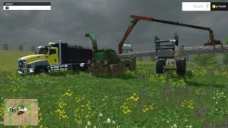 Equipo Alterado FS 2015 20  Cortando Arboles con nueva maquinaria [upl. by Nirda]