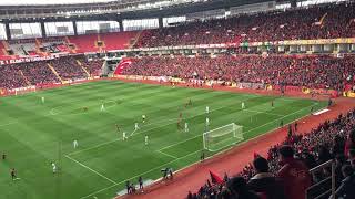 Eskişehirspor Alayına İnadına Tezahuratı ve Gol [upl. by Anrehs]