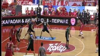 HIGHLIGHTS OLYMPIACOS BC  PAOK 14102012 [upl. by Halivah]