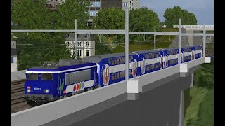 ORTS Transilien N Cabride Paris Montparnasse  Dreux DAPA [upl. by Summers]