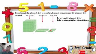 24 DECIMASCENTESIMAS O MILESIMAS QUE FORMAN UN NUMERO DECIMAL 4º GRADO [upl. by Anaira]