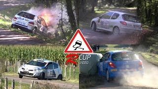 Rallye de haute Saône 2024  Crashes Mistakes  by Rcup Vidéo [upl. by Robillard757]