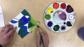 Color Theory Painting for Kids [upl. by Anahpos729]