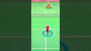 Badminton Mario VS Wario Olympic Games Shorts [upl. by Innep]