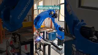 Robotics Welding process 🔥💥robotics machine weldingmachine automation automobile 🔥😎💥 [upl. by Nilatak82]