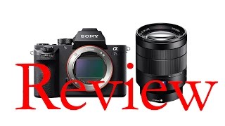 Review Sony A7Sii Camera and Sony 2470mm F4 Lens [upl. by Asillim]