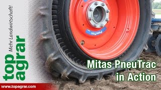 Mitas PneuTrac in der Praxis Standardreifen vs Prototyp [upl. by Ecirtnahc317]