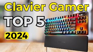 TOP 5  Meilleur Clavier Gamer  Clavier Gaming 2024 [upl. by Orazio94]