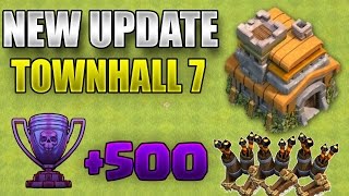 Clash Of Clans  NEW UPDATE TH7 HYBRID BASE  CoC BEST TOWN HALL 7 DEFENSE WITH 3 AIR DEFENSES [upl. by Schweitzer197]