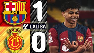 🎥 Barcelona vs Real Mallorca 10  Match Review La Liga 20232024 [upl. by Annehs]