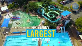 Chermside  Home to Brisbanes LARGEST Water Park  200m of Waterslides  Fun Pool  Lap Pool [upl. by Anig]