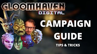 Campaign beginner guide and gameplay tips  Gloomhaven Digital [upl. by Aldred]