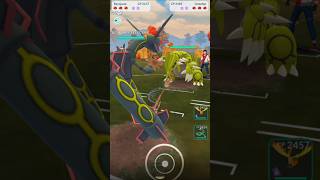 SHINY✨ RAYQUAZA vs SHINY ✨ GROUDON LEGENDARY BATTLE PvP IN pokemongo  shiny rayquaza groudon [upl. by Lauri]